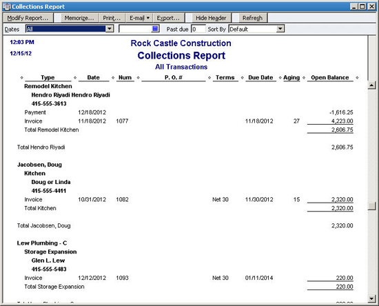 Ways To Use Quickbooks To Manage Collections