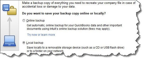 How To Back Up And Move A Company File