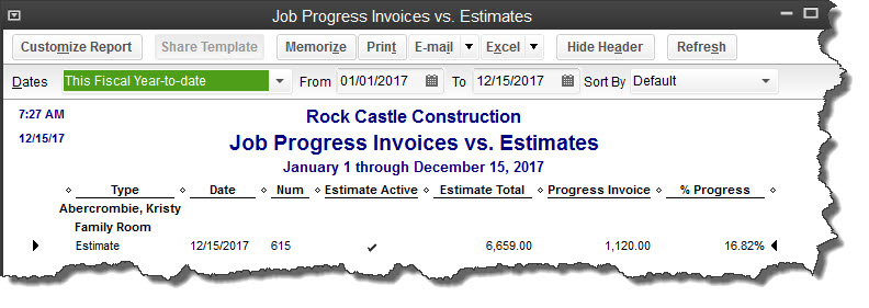 How To Create A Progress Invoice From An Estimate