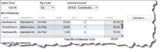 Create Assemblies To Bundle Products In Quickbooks