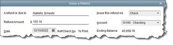 Credit Memos And Refunds