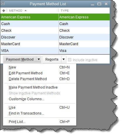Options For Receiving Payments In Quickbooks