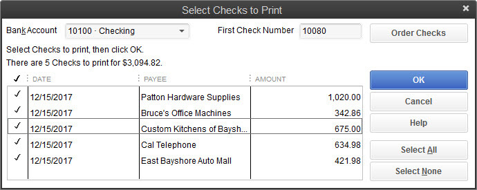 Tips To Perfect Check Printing In Quickbooks 4