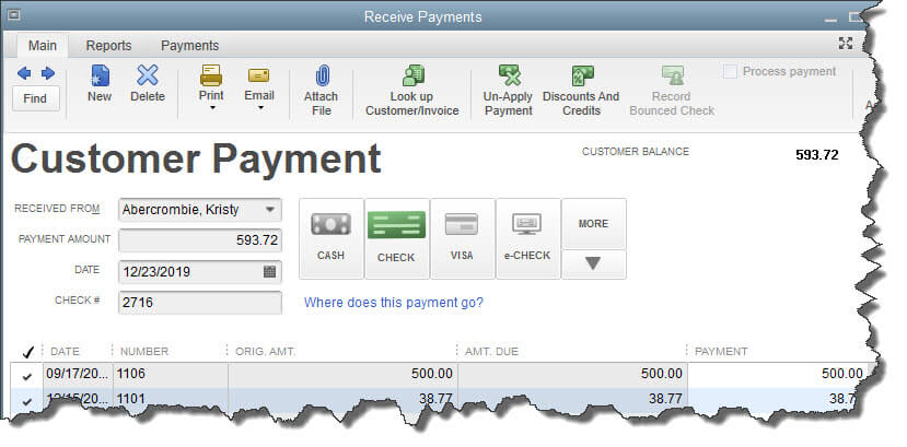 Receiving Customer Payments What Are Your Options